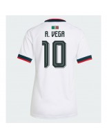 Mexiko Alexis Vega #10 Venkovní Dres pro Dámské MS 2026 Krátký Rukáv